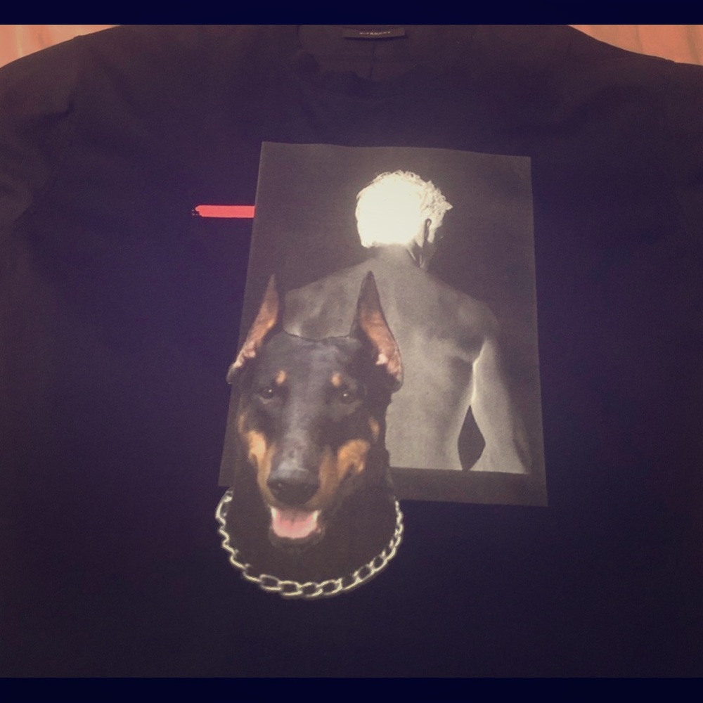 GIVENCHY XL DOBERMAN T SHIRT *100% AUTHENTIC